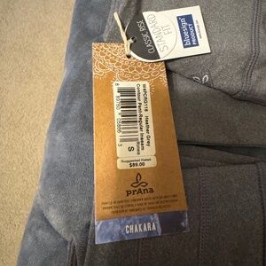 PrAna Countour Pants Reg Ins Heather Gray (S)